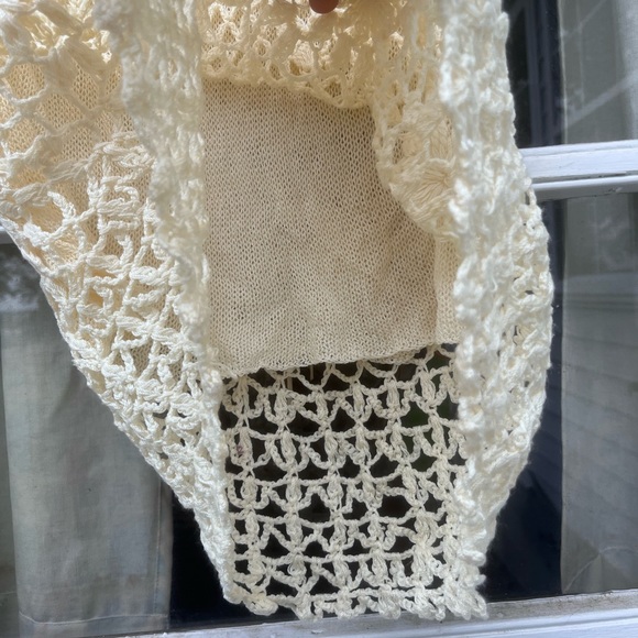 Open Knit Short Sleeve Top - Picture 8 of 10